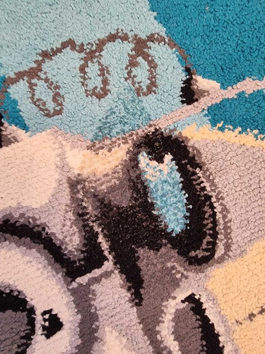 Vând covor camera copii baiat roboti 160 x 220