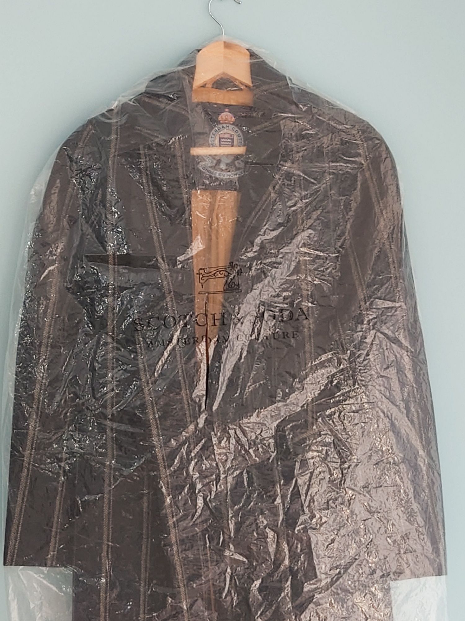 Scotch & Soda Coat - Palton cu 50% lana