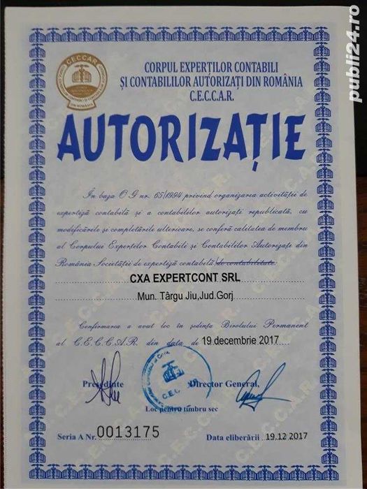 servicii contabilitate GORJ