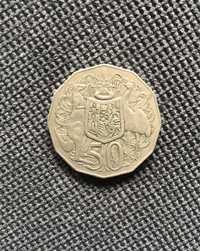 Австралия чуждестранна монета- 50 Австралийски цента 1969г.