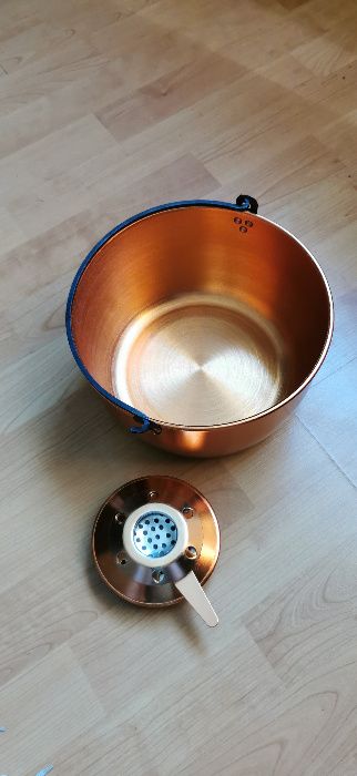 oala cratita camping cu spirt solid