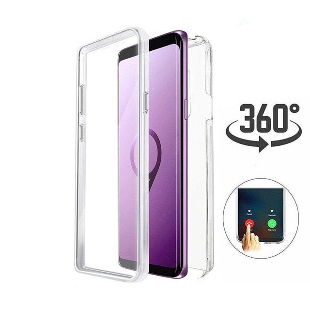 Husa CRYSTAL 360° fata + spate pt. Samsung Galaxy S9, S9+, S9 Plus