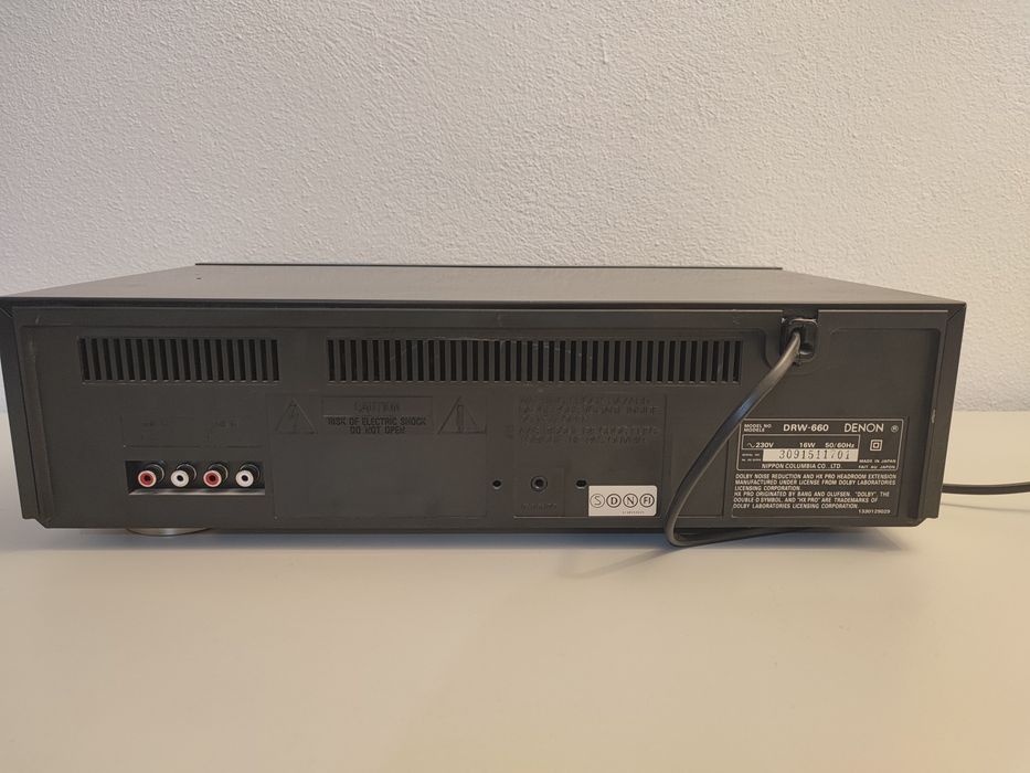 Deck Denon DRW 660 dublu auto reverse