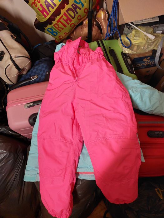 Costum de ski fete mar 128 oversize si cizme 33