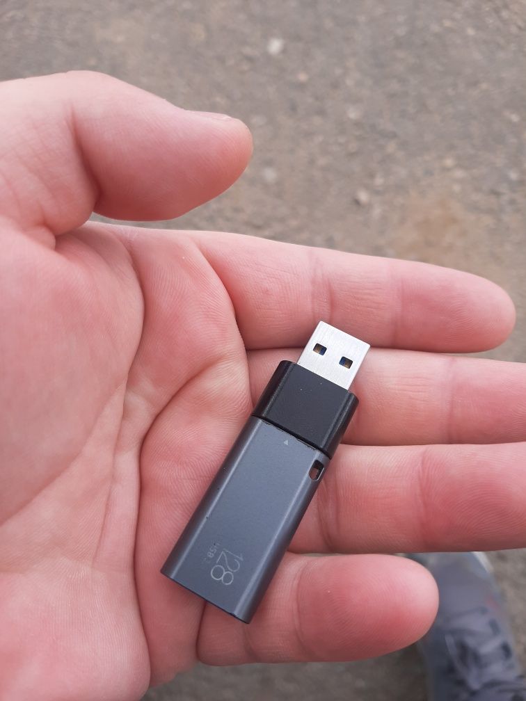 USB & type c флешка, 128гб никаких проблем работает все чётко