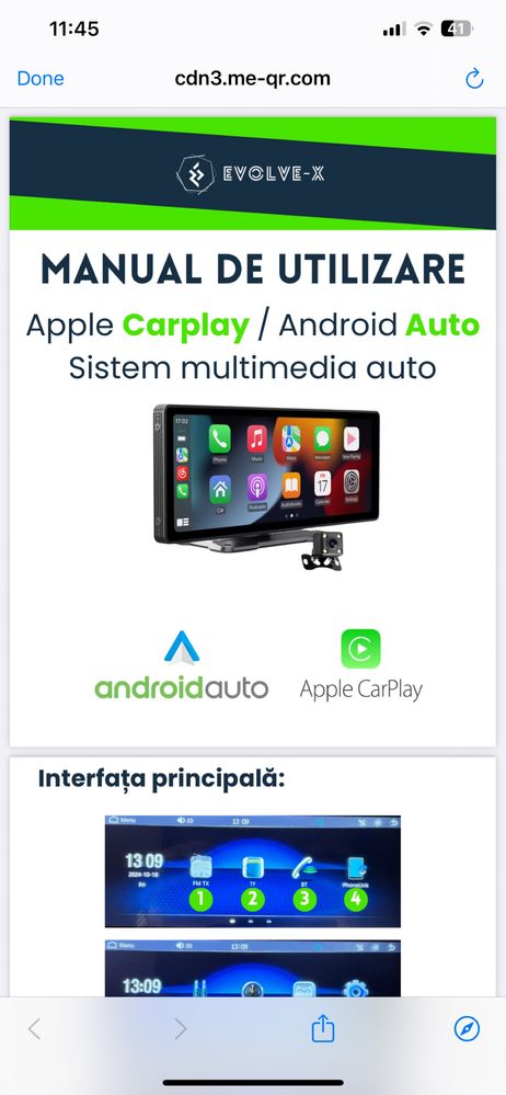 Car player & android auro
