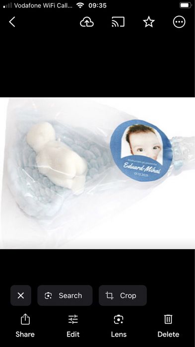 Marturii botez tip lumanare