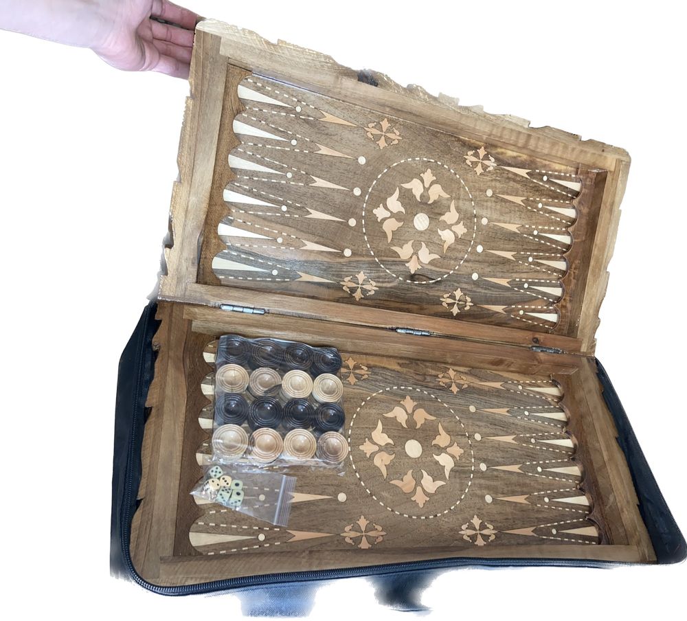 Joc Backgammon/table și Șah Pret negociabil