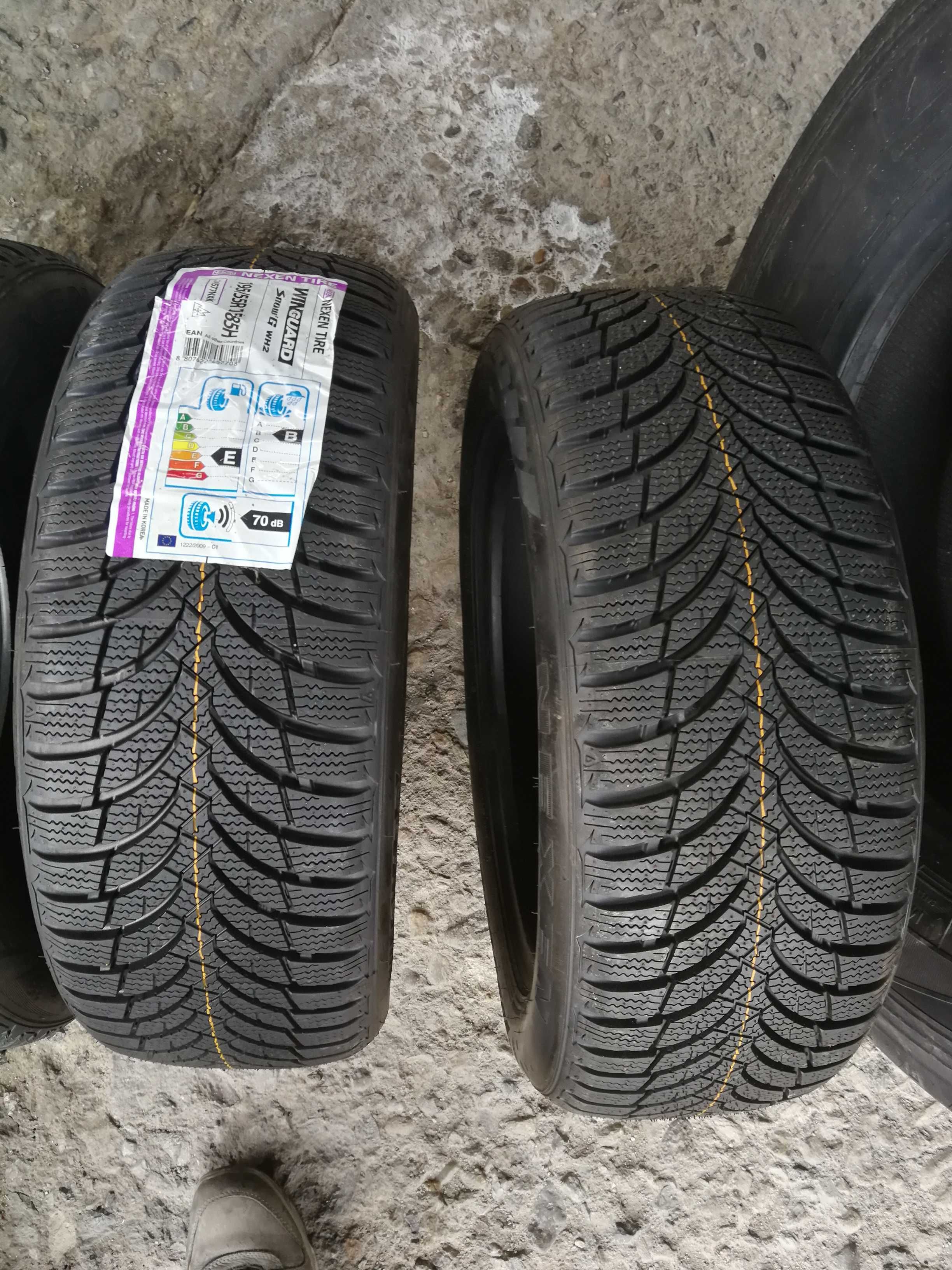 4 Нови зимни гуми R15 195/55 Nexen WinGuard Snow'G WH2 85H M+S Korea