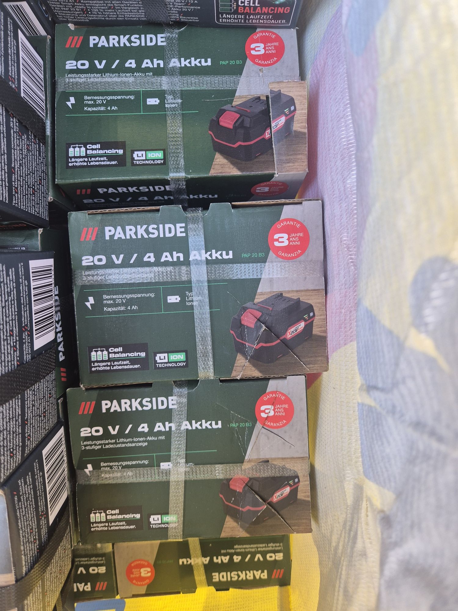Baterii parkside