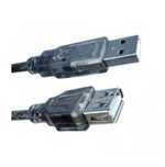 Кабель Monster USB 2.0 (F), USB 2.0 (M) серый