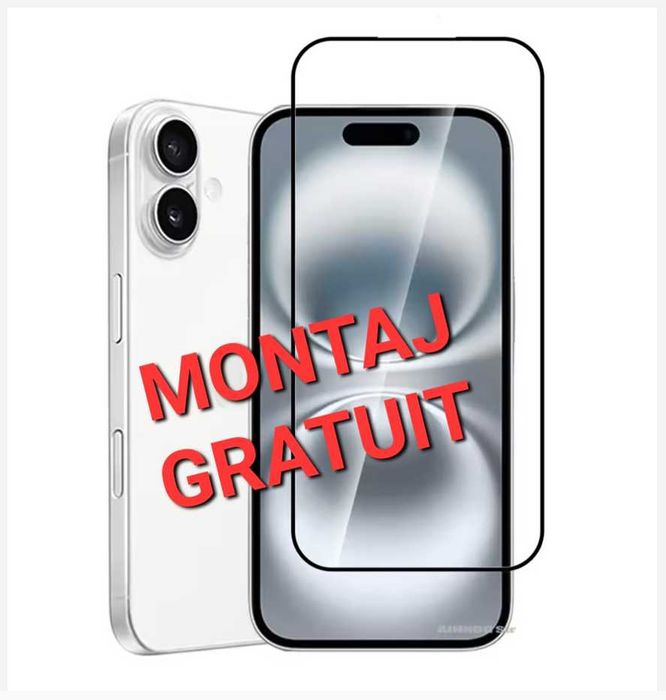 Folie Sticla Full iPhone 12 Pro Max 13 Mini 14 Plus 15 16 17