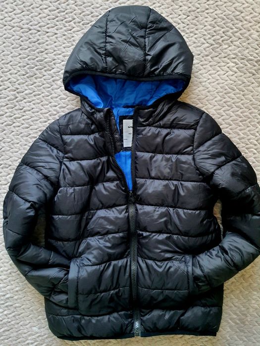 ЛОТ-Черно яке, шапка,шал,ръкавици 140 р-р