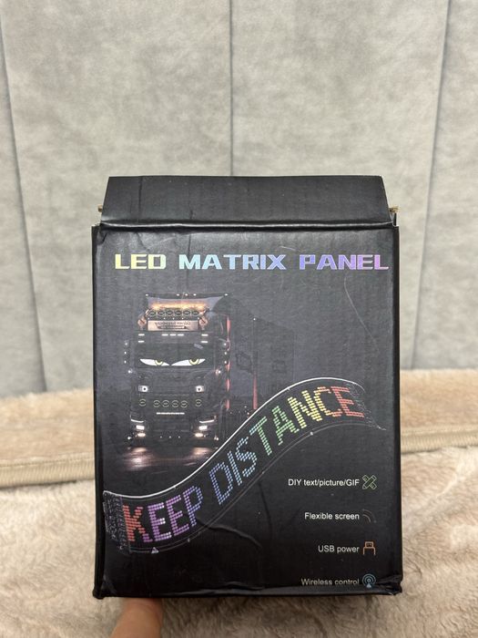 Лэд дисплей (led matrix panel), светодиодный дисплей