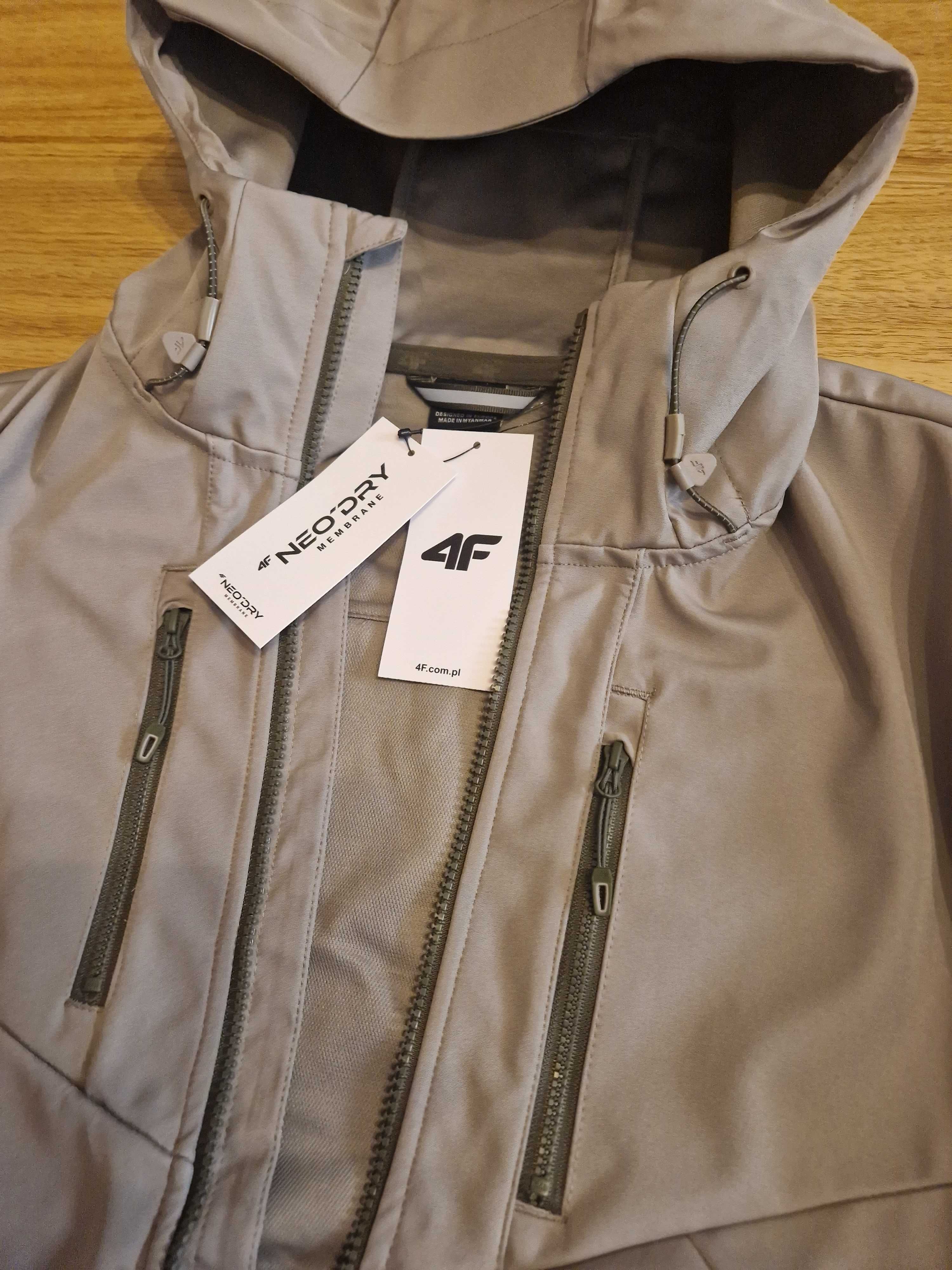 Geaca ploaie softshell 4F Neodry, 8k waterproof, vant,noua,cu etichete