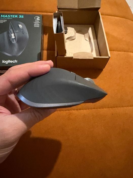 Mouse Wireless LOGITECH MX Master 3S Performance, 8000 dpi, silent