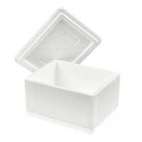 Стиропорена хладилна кутия 0.5 кг. от PackHelp.bg