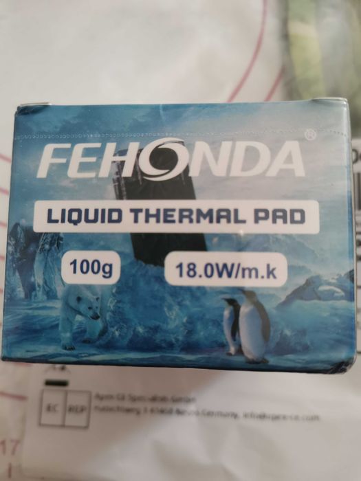 FEHONDA LTP-81 18w/m-k течен термопад/thermal putty