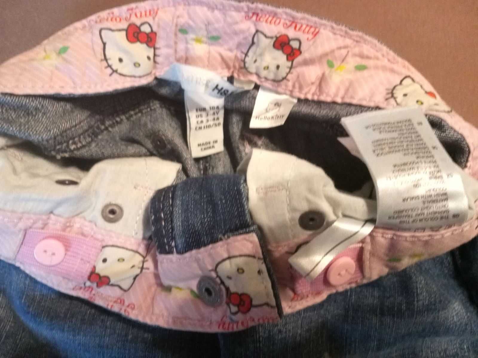 H&M дънки с Hello Kitty