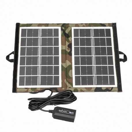 Cablu de incarcare USB cu Panou Solar Fotovoltaic Portabil Tip Husa 7w