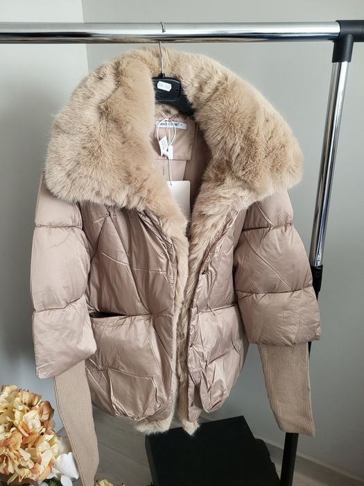 Уникално яке с пух