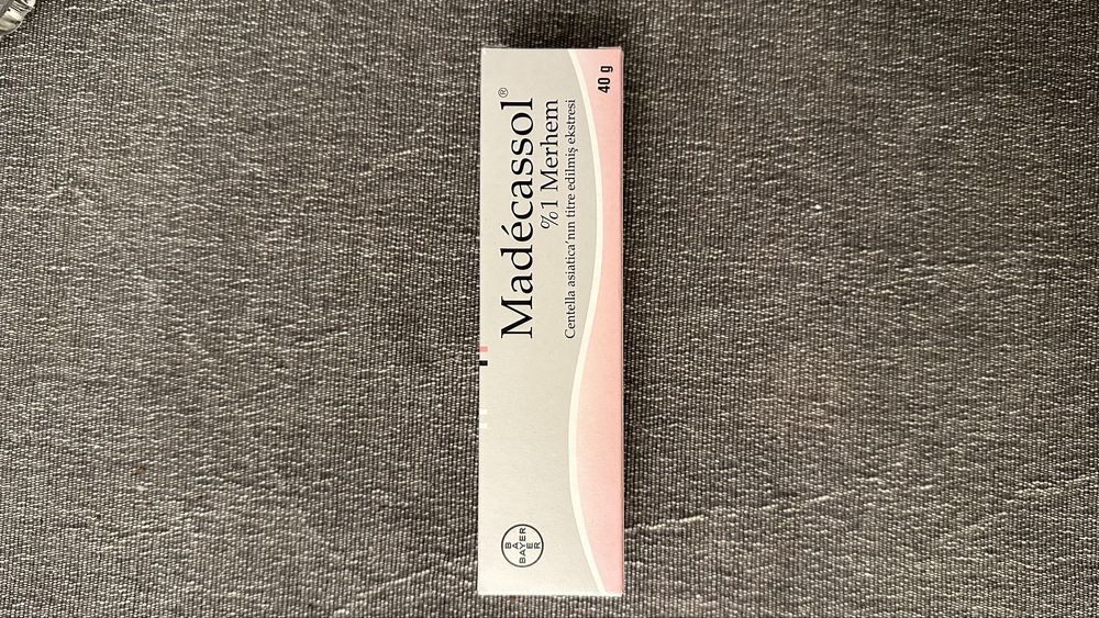 Madecassol crema naturala Turcia regeneratoare