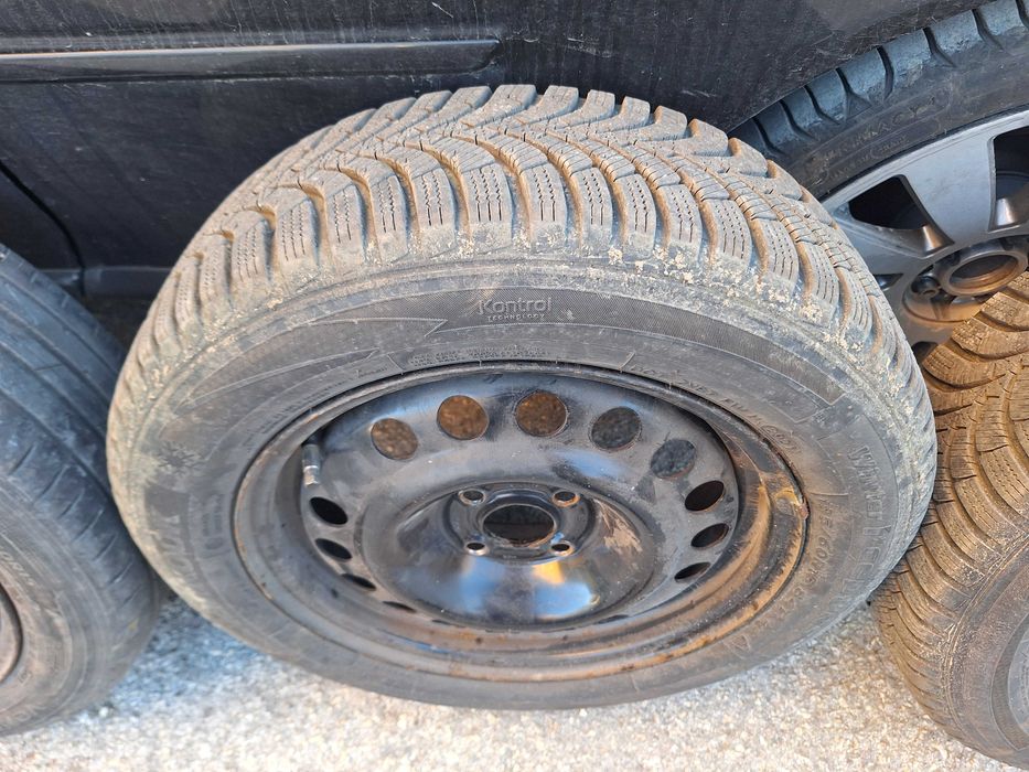 Джанти с гуми 4х100 15 Опел