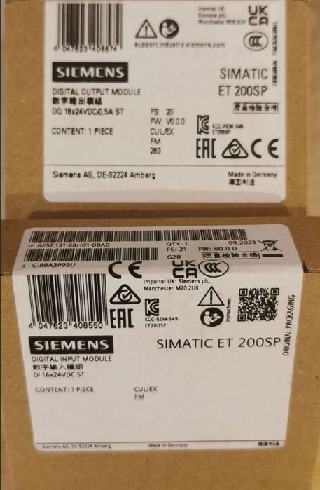 Module Siemens ET200 16di /16 dq