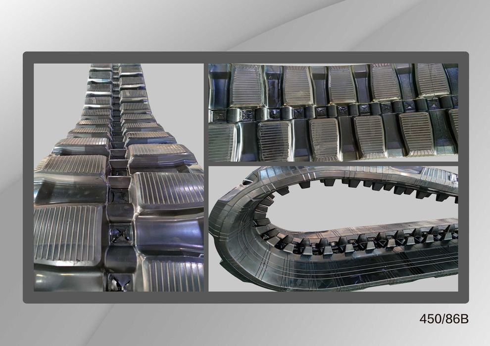 Șenilă  cauciuc  450 x 86 x 56B