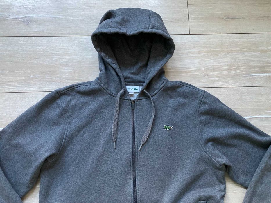 Lacoste SPORT мъжки суитчър суичър горнище с качулка горница размер L