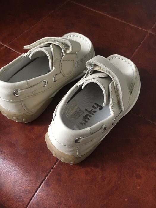 Кожени обувки фънки /естествена кожа/номер 21