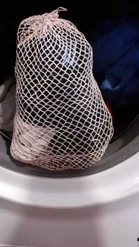 Мрежа за дрехи за пране в автоматична пералня ръчно плетена