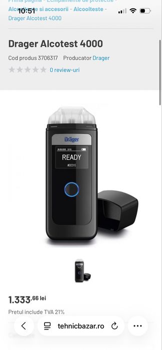 Alcool test 4000 drager