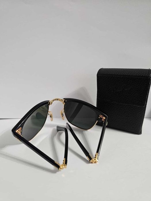 Ochelari de soare unisex Clubmaster Folding Ray-Ban RB2176 901