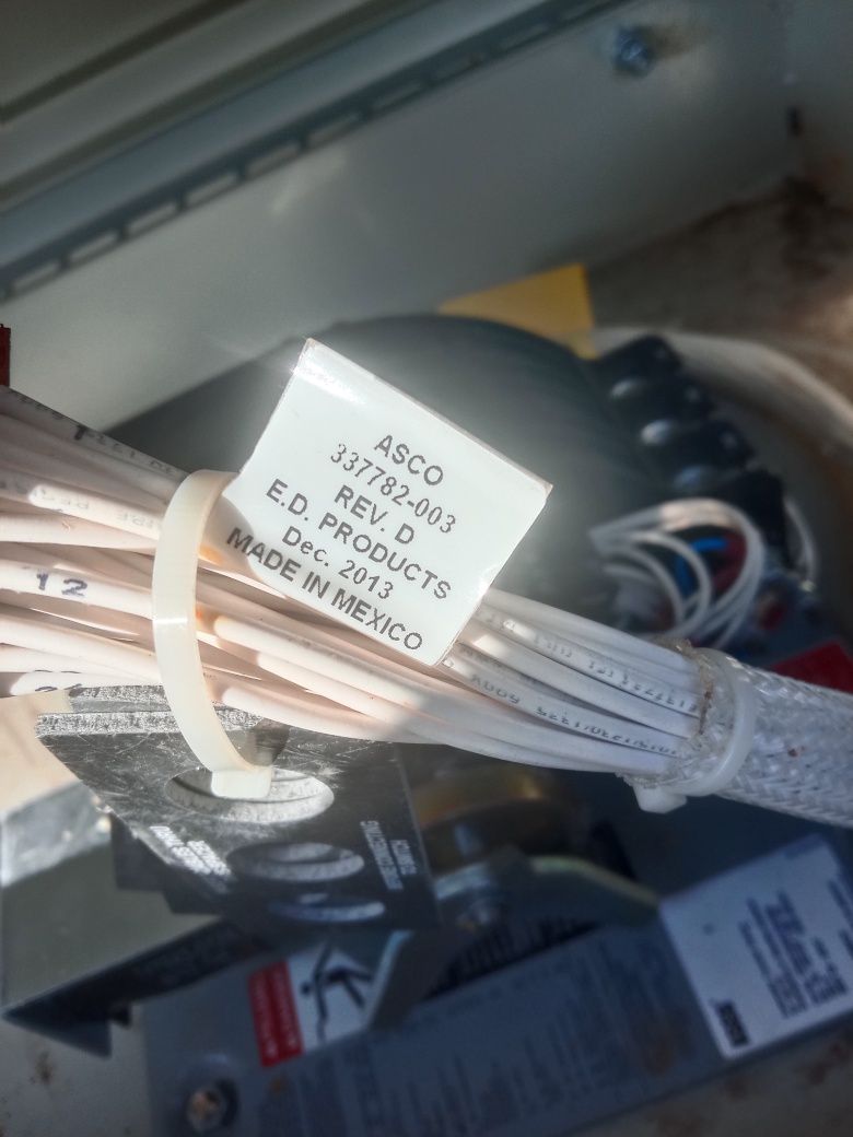 Asco автоматический переключатель Щит АВРь 380в