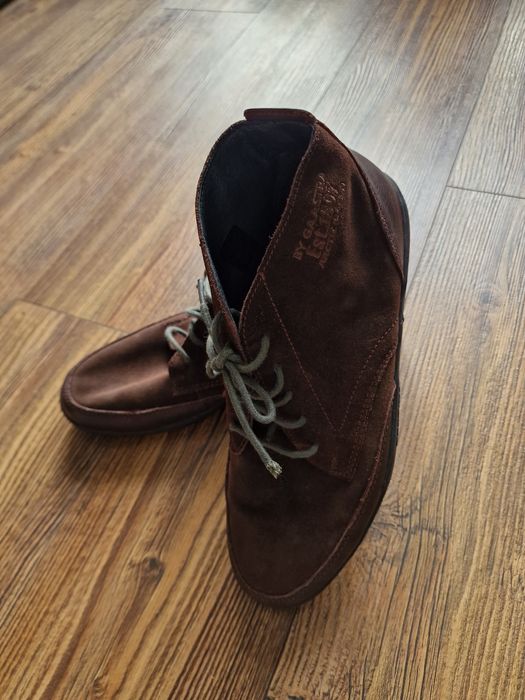 Страхотни мъжки кожени боти GAASTRA , естествена кожа и велур 43