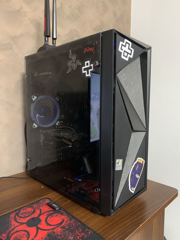 Setup gaming computer