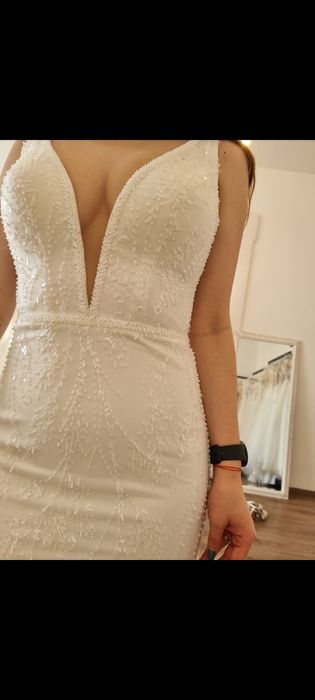 Rochie mireasa tip sirena, Marimea 40, Katy Corso