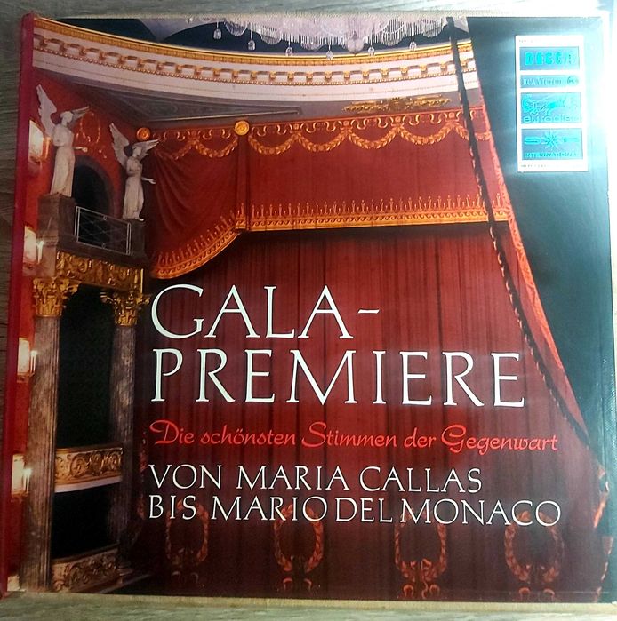 Box Set Viniluri "Gala-Premiere"-Maria Callas,Mario del Monaco