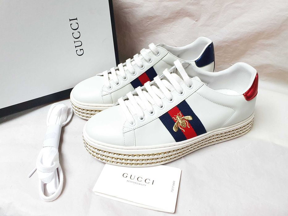 Adidasi Gucci white..model deosebit de frumos cu strasuri.. 2025