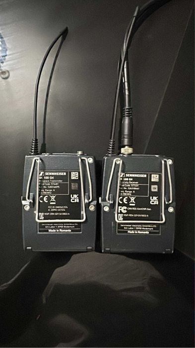 Sennheiser g4 ew100 2 lavaliere