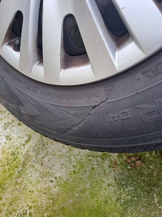 Jante + Cauciucuri + Capace Vw Golf VI 5x112