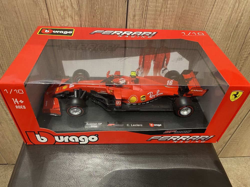 Bburago FERRARI racing SF1000 C.Leclerc machetă formula 1 scara 1:18