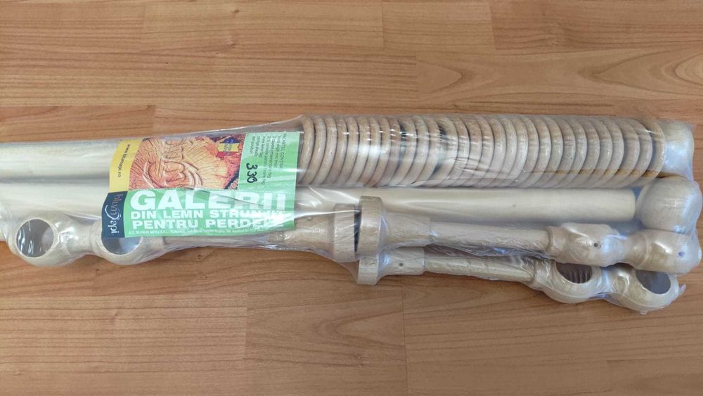 Galerie lemn masiv 28mm x 330cm Stejar