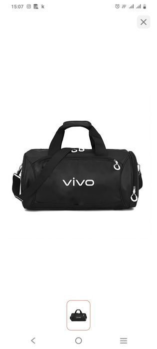 Сумка кросс-боди Vivo нейлон, неопрен черный