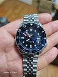 Ceas automatic Seiko 5 Sports Blueberry GMT/stare perfecta