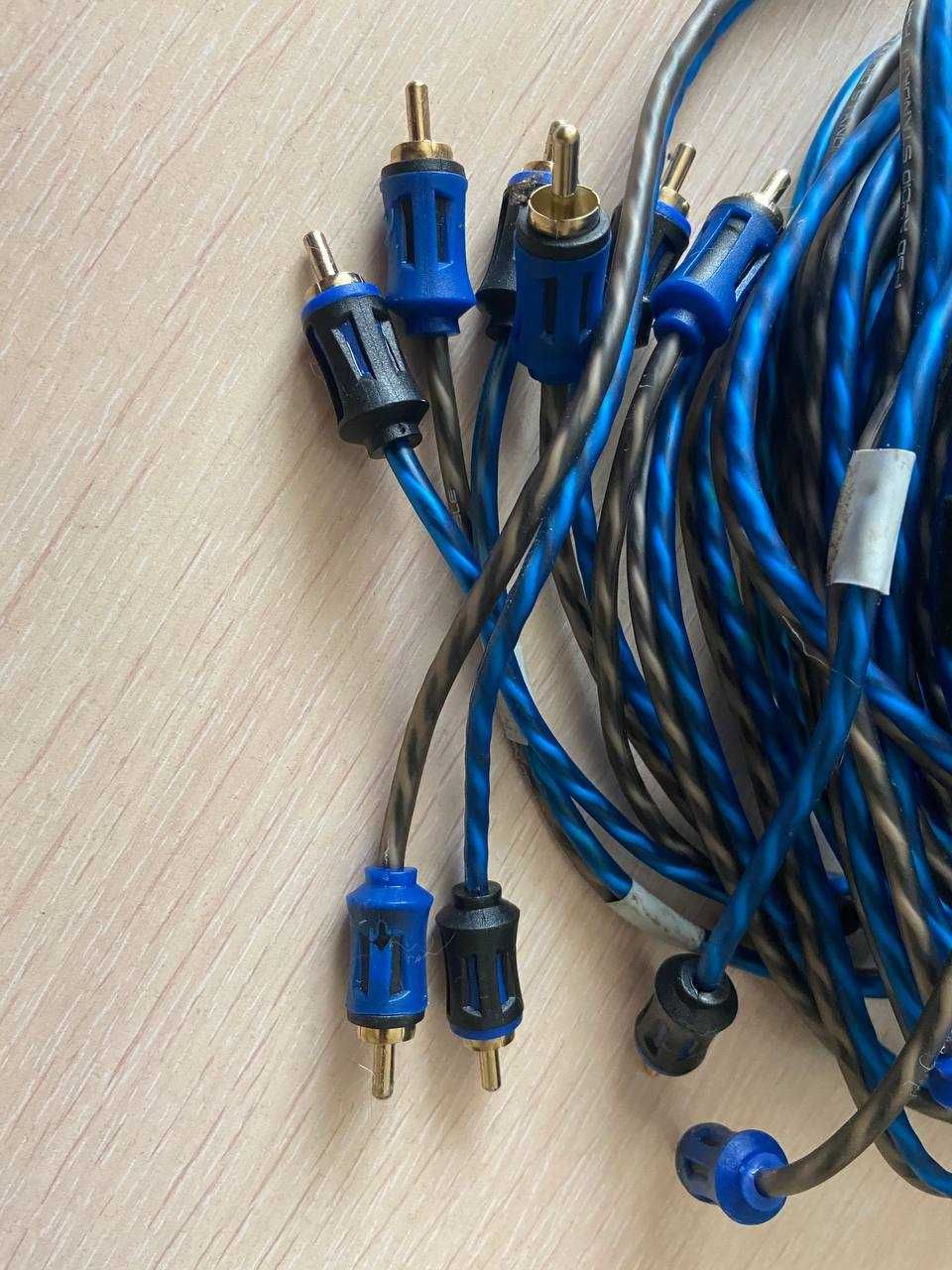 3 пары FSD audio standart RCA кабель 5м