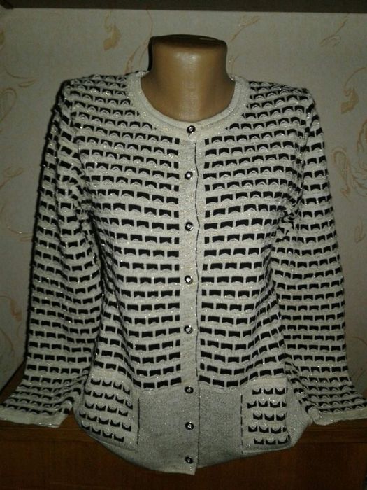 Жен. жакет на пуговицах. 46-48 раз. Новый
