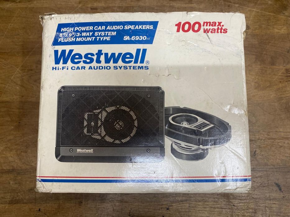 Boxe auto Westwell,old school,made in Japan,noi