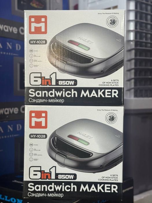 Вафельница 6в1, мультипекарь